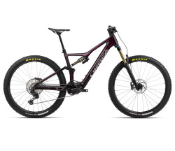 Orbea Rise SL M10 Wine Red Carbon View-Titan 2024